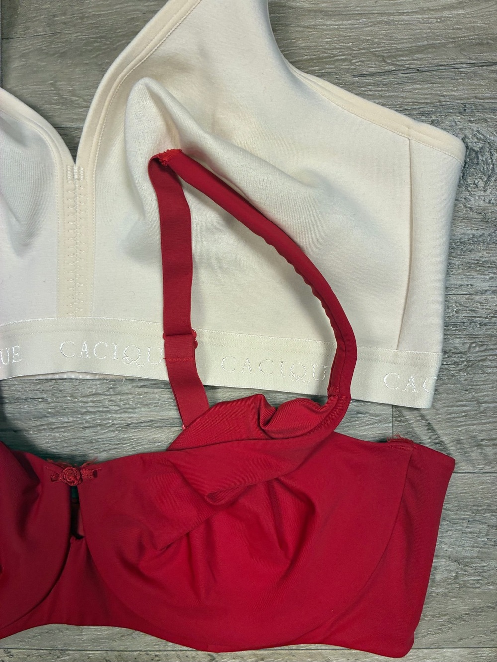 Cacique 2 Bras Underwired Unlined Full Coverage No Wire - Picture 8 of 12